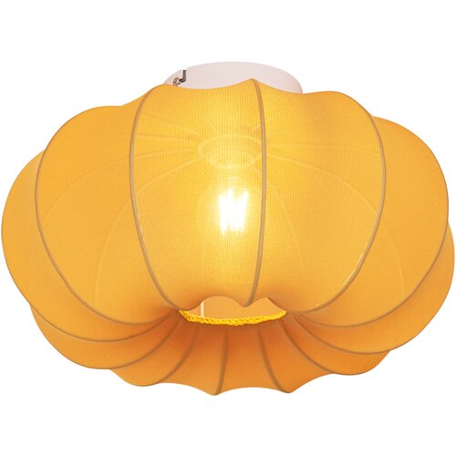 QAZQA Stropna svetilka Japandi Gold 37cm - Plu Asyesha Slike