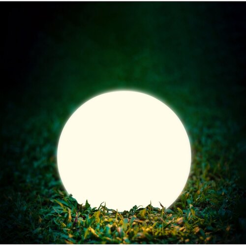  LED solarna lampa BALL, 3,7 V, 2000 mAh, prečnik 50 cm, IP65, bela Slike
