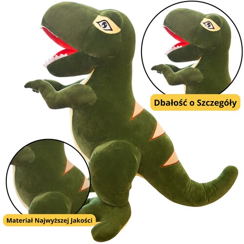Plišana igračka dinosaur Tyrannosaurus 35cm - zeleni Cijene