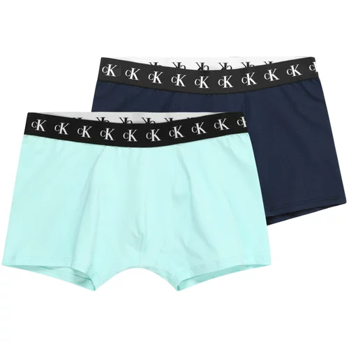 Calvin Klein Underwear Kupaće hlače mornarsko plava / akvamarin / crna / bijela