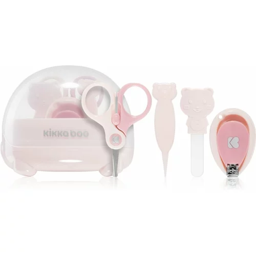 Kikka Boo Baby Manicure Set Bear set za manikuru za djecu od rođenja Pink 1 kom