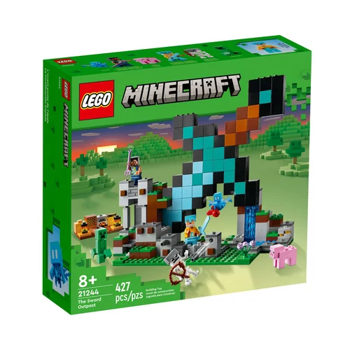 Lego Minecraft™ 21244 Baza s mačem