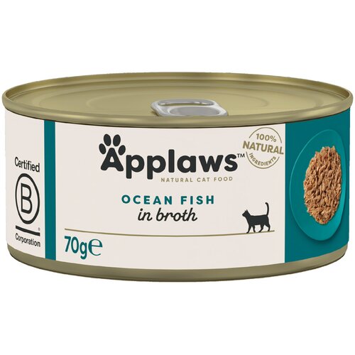 Applaws v bujonu 6 x 70 g - Morska riba Cene