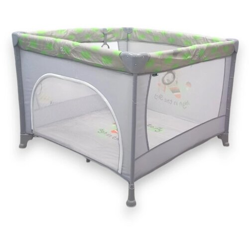 Bbo ogradica za bebe Time 2 Play, Grey Slike
