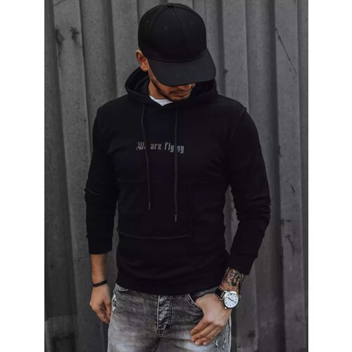 DStreet men's black sweatshirt BX5478 Slike