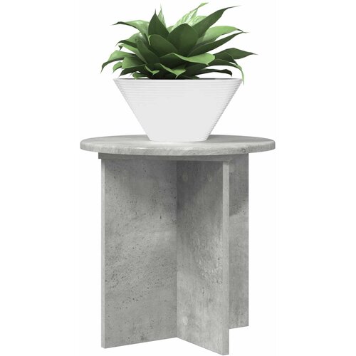  Stalak za biljke 2 pcs Betonska siva 40 x 40 x 40 cm Slike