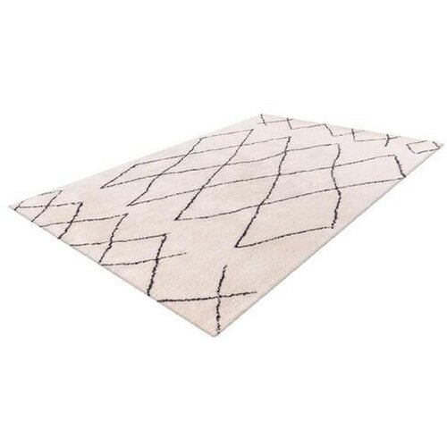 Kayoom PREPROGA Z VISOKIM FLOROM Orlando 80/150 cm krem barve, bež Slike
