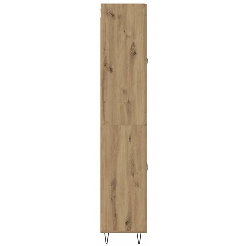  Highboard Umjetnički hrast 69,5 x 34 x 180 cm Konstruirano drvo Slike