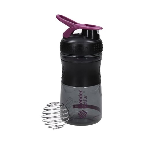 BlenderBottle sportmixer fashion line 590 ml - black/plum Slike