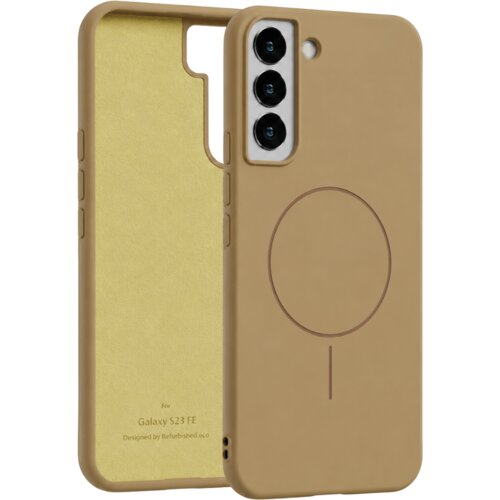  velvet touch magsafe maska za samsung galaxy S23FE - zlatna Cene