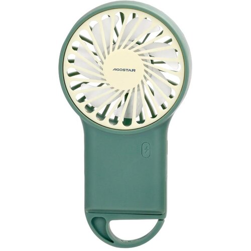 Aigostar Punjivi džepni ventilator 4W/5V 500 mAh USB, zelene boje Cene