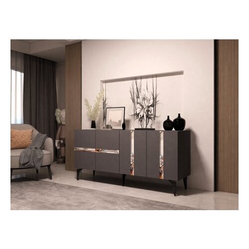Hanah home vania - anthracite, silver anthracitesilver console Cene