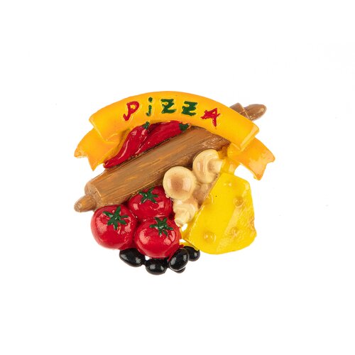 Madame coco Magnet za frižider, Pizza, 5x5.6cm Cene