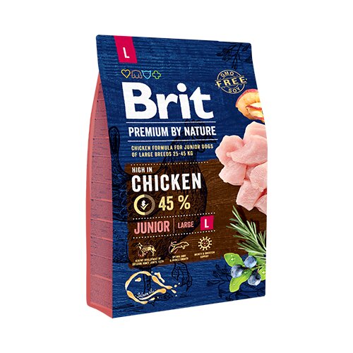 Brit premium by Nature Junior L 3 kg Cene