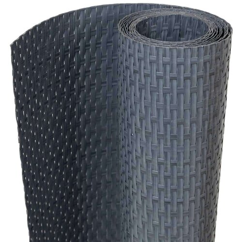 VidaXL Balkonsko platno antracitno 600x90 cm poli ratan Slike
