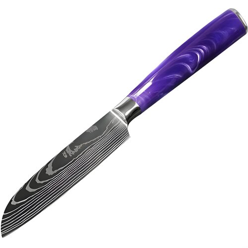 IZMAEL Kuhinjski nož BL - 39292 - Small Santoku / Ljubičasta Cene