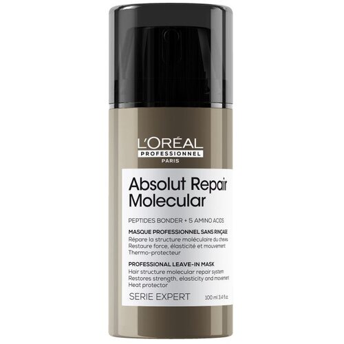 L&amp;acute;Or&amp;eacute;al Paris Serie Expert Absolut Repair Molecular Leave in Maska 100ml Slike