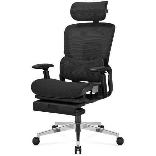  Ergonomska stolica s osloncem za noge Expert 9.3 crna Slike