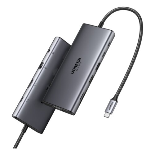 Ugreen 11v1 USB-C priklopna postaja s 100W PD vhodom Cene