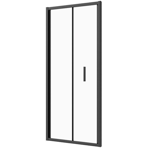 Sanotechnik Zložljiva vrata za tu&scaron; kabino Slim Line (80 x 200 cm, Črna, Vgradne dimenzije: 78-82 cm) Cene
