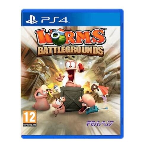  Worms Battlegrounds (PS4) - rabljeno Slike