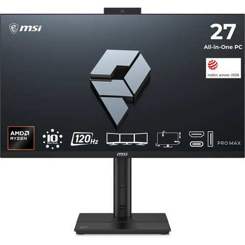 MSI All-in-one računalo PRO MAX 27TP Z 27", crno Cijene