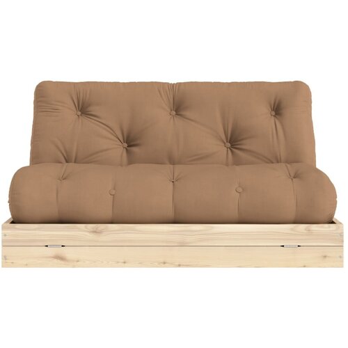 Karup Design Rjava raztegljiva sedežna garnitura 145 cm Flip – Cene