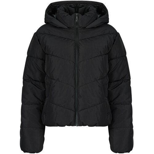 Only Puhovke ONLCLAIR PUFFER HOOD JACKET Črna Slike