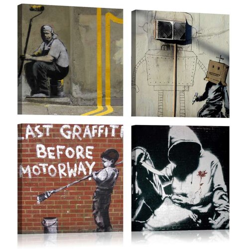  Slika - Banksy - Street Art 40x40 Slike