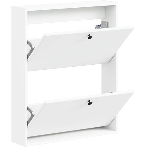  Ormar za cipele na zidu BREDA 71 x 17 x 86 cm Konstruirano drvo Slike