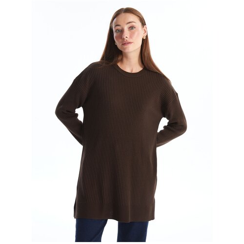 LC Waikiki Crew Neck Plain Long Sleeve Women's Knitwear Tunic Slike