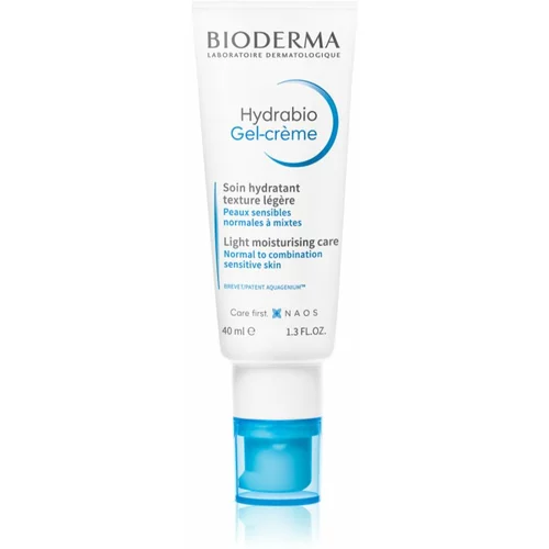 Bioderma Hydrabio Gel-Crème blaga hidratantna gel krema za normalnu i mješovitu osjetljivu kožu lica 40 ml