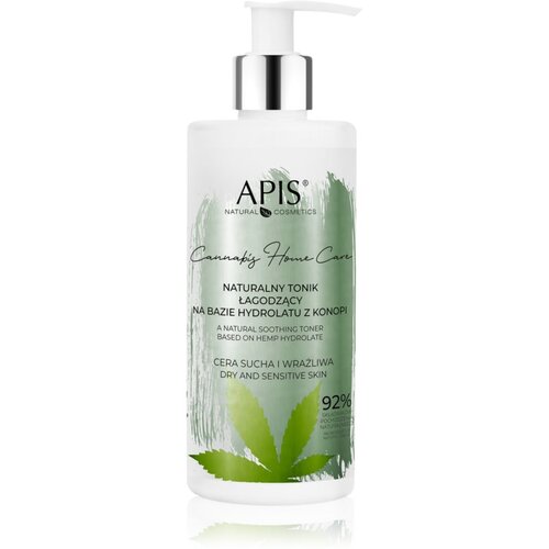 Apis Natural Cosmetics Cannabis Home Care umirujući tonik za suho i osjetljivo lice 300 ml Cijene