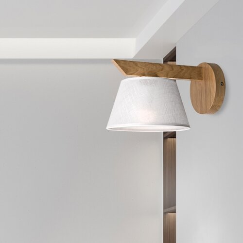  Brilagi - LED zidno svetlo ANTHONY 1xE14/40W/230V hrast/bela Slike