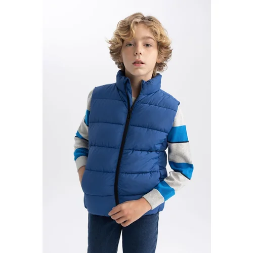 Defacto Boy Water Repellent Half Turtleneck Puffer Vest