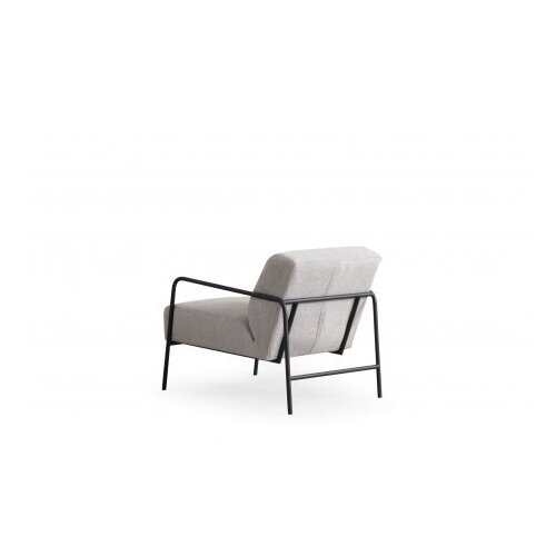 Atelier Del Sofa eti bergere - grey grey wing chair Slike
