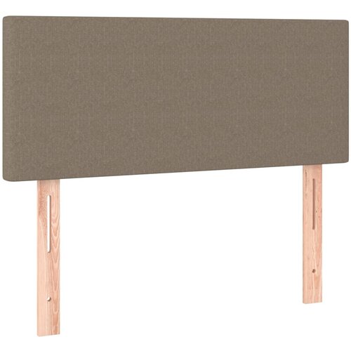 Maison Chic posteljno vzglavje - vzglavna omarica - nočna omarica taupe 90x5x78/88 cm blago, (21705263) Slike