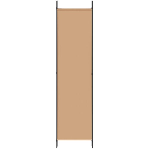  Razdjelnik prostora s 6 panela Bež 300 x 200 cm Tkanina Slike