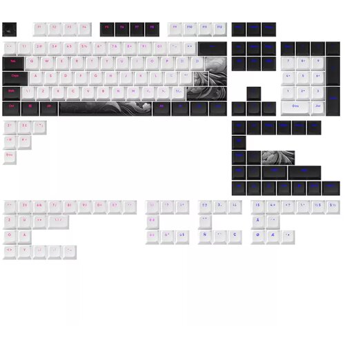 Dark Project ink keycaps [ansi &amp;amp; iso] Slike