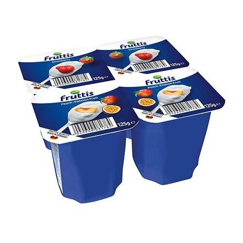 Campina Voćni jogurt FRUTTIS jagoda breskva 125g Cene