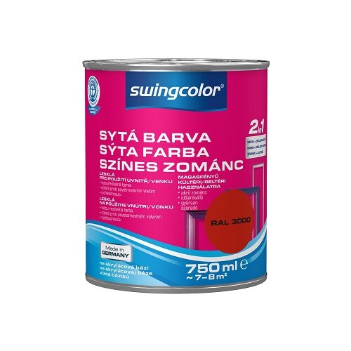 SWINGCOLOR lak u boji 2u1 (boja: žarkocrvena) Cijene