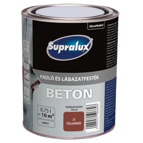 SUPRALUX Premaz za beton 23 oksidno crvena 0,75 l Cijene