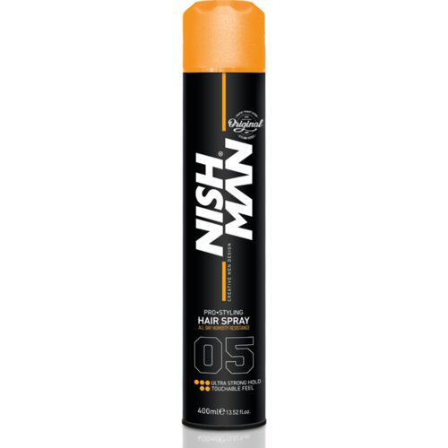 Nishman Hair Spray 05 Ultra Strong sprej za fiksaciju 400 ml Cijene