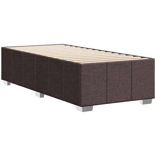 vidaXL okvir za krevet tamnosmeđi 100x200 cm od tkanine Cijene
