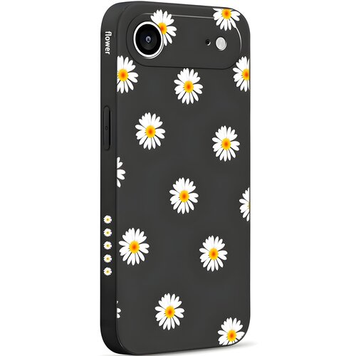 Oem Pnakqil zaštitna futrola Flowers za Apple iPhone 17 Pro Max - Crna Cene