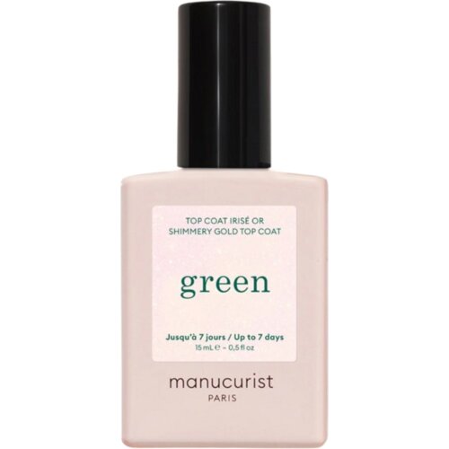 Manucurist Green Shimmery Top Coat - Golden Slike