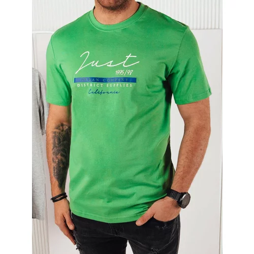 DStreet Men's T-shirt with print, green
