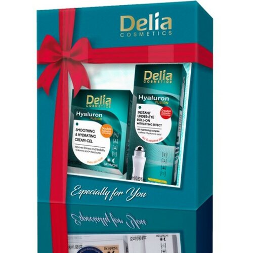 Delia Poklon Setovi krem gel za izjednačavanje i hidrataciju + Roll-on za područje oko Cene