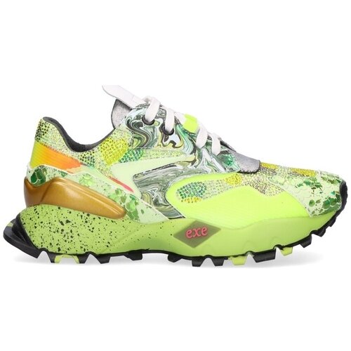 Ex&amp;eacute; Shoes Modne superge EX&amp;Eacute; 134-8 - Lime Leather Zelena Slike