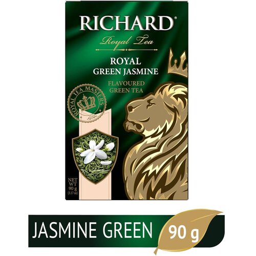 Richard Zeleni čaj krupnog lista sa jasminom Tea Royal Green Jasmine 90g Slike